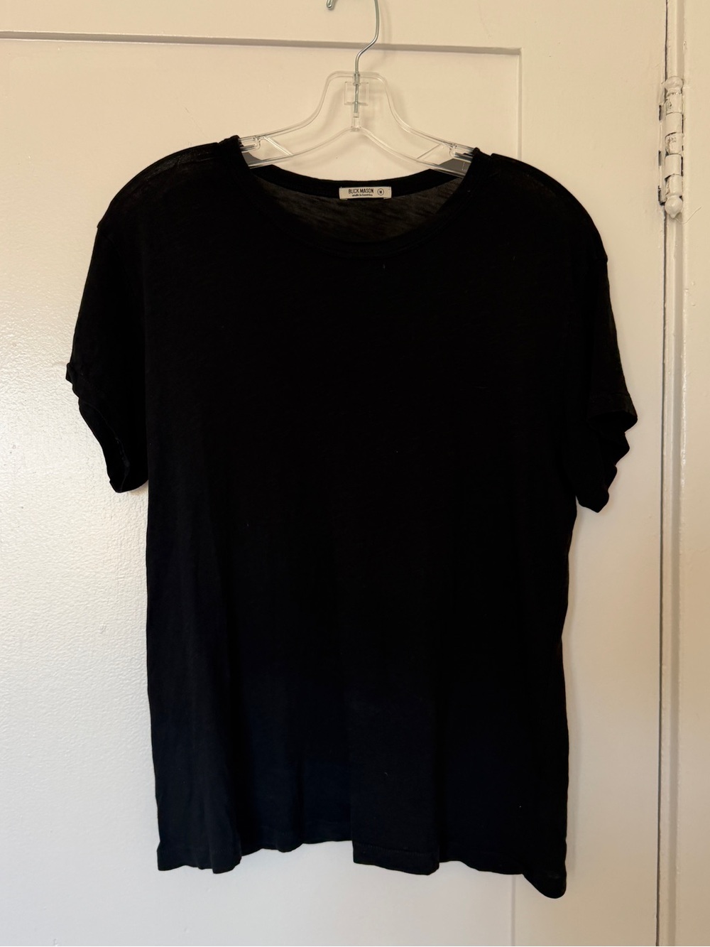 Buck Mason Black Short Sleeve Crew Tee